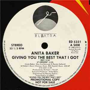 Anita Baker - Giving You The Best That I Got download free