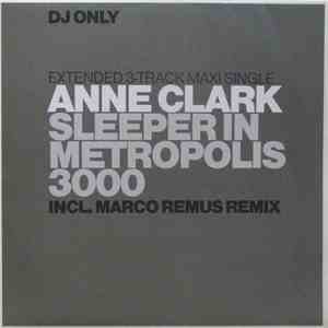 Anne Clark - Sleeper In Metropolis 3000 download free
