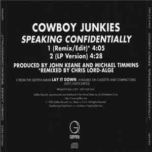 Cowboy Junkies - Speaking Confidentially download free