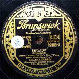 Deanna Durbin - Because / The Last Rose Of Summer download free