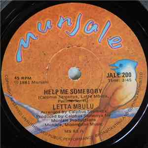 Letta Mbulu - Help Me Somebody / Kilimanjaro download free