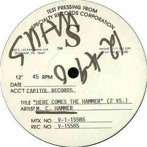M. C. Hammer - Here Comes The Hammer download free