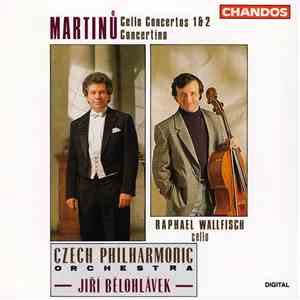 Martinů, Raphael Wallfisch, The Czech Philharmonic Orchestra, Jiří Bělohlávek - Cello Concertos 1 & 2 / Concertino download free