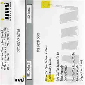 Pet Shop Boys - Where The Streets Have No Name / How Can You Expect To Be Taken Seriously? download free