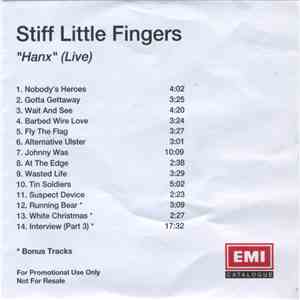 Stiff Little Fingers - Hanx! download free
