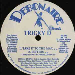 Tricky D  - Take It To The Max download free