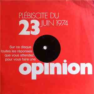 Unknown Artist - Jura Plébiscite Du 23 Juin 1974 download free