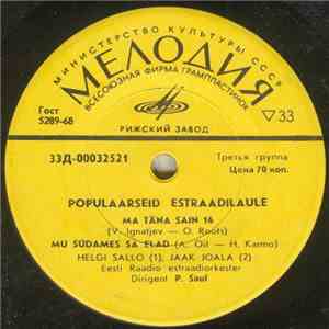 Various - Populaarseid Estraadilaule download free