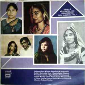Various - Popular Songs of Rajasthan-Vol1 download free
